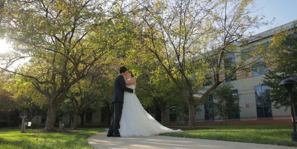 desmondwedding Videographers preparing a live stream for corporate event